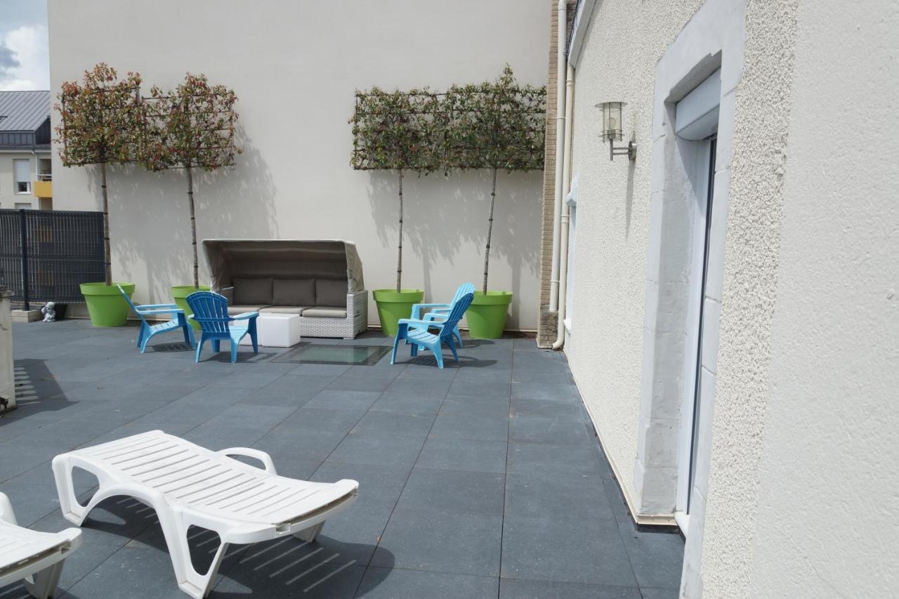 Apartament 72M² Avec Terrasse Dans Demeure Angevine De 2 Etages Angers Zewnętrze zdjęcie